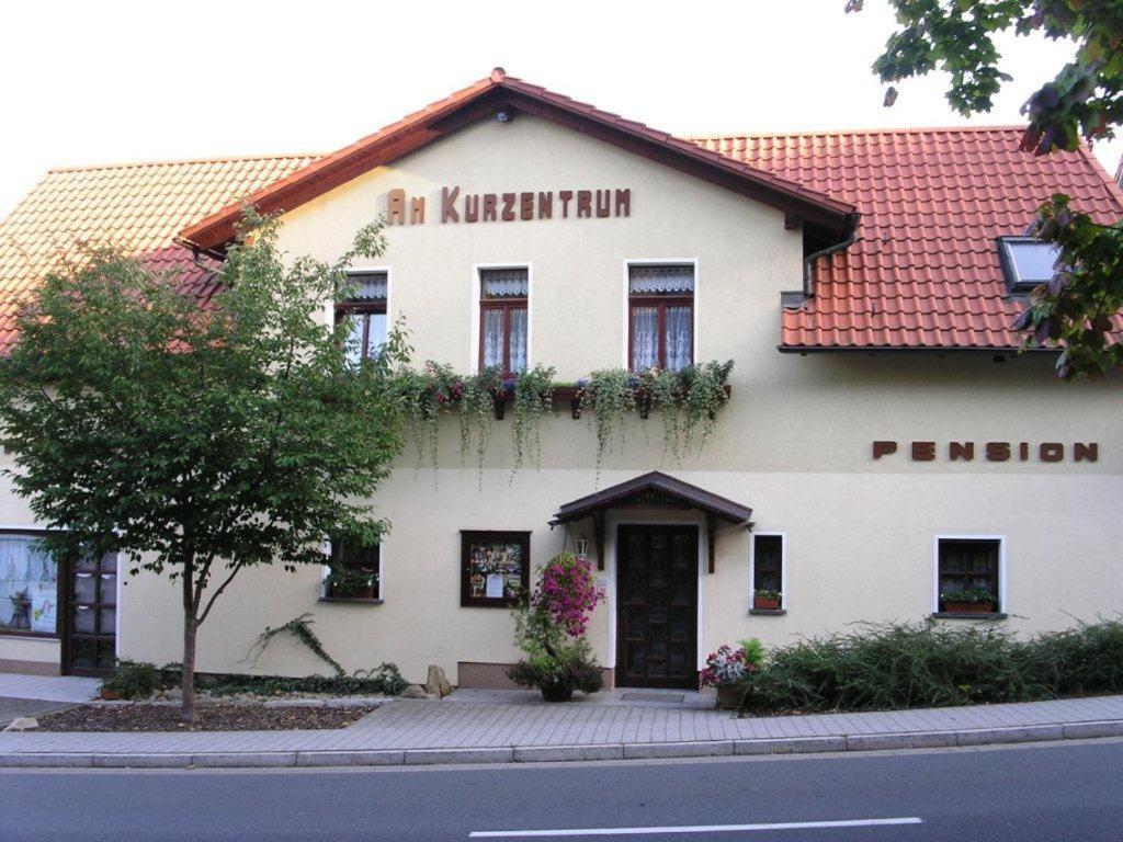 Hotel Pension Am Kurzentrum Бад-Зудероде Екстер'єр фото